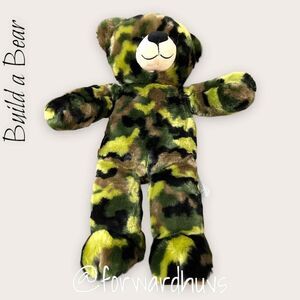 Build-A-Bear Camouflage Bear Plush Toy